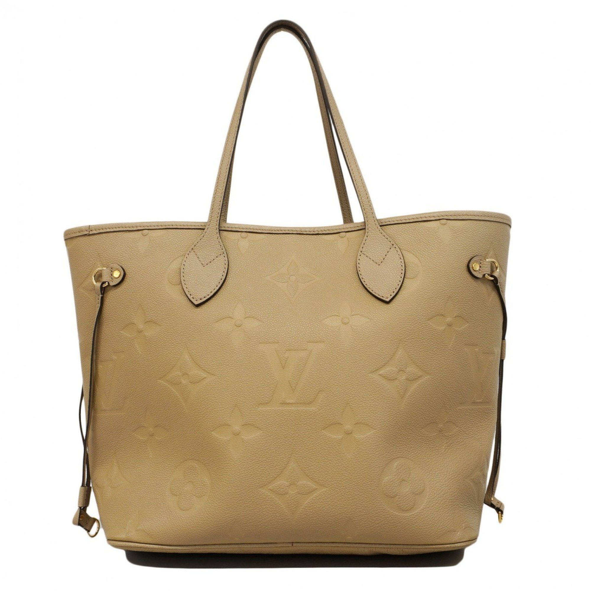 Louis Vuitton Tote Bag Monogram Empreinte Neverfull MM M45686 Tourterelle Ladies