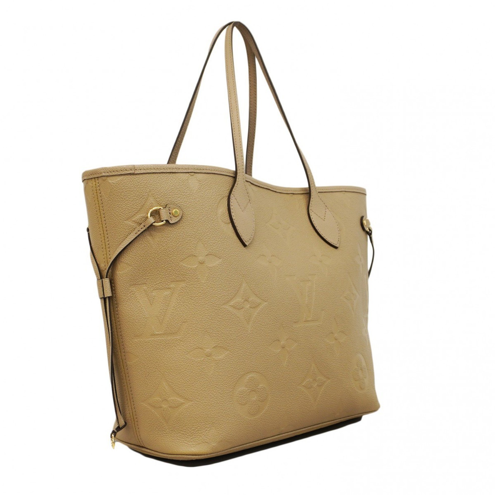 Louis Vuitton Tote Bag Monogram Empreinte Neverfull MM M45686 Tourterelle Ladies