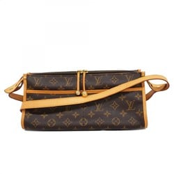 Louis Vuitton Shoulder Bag Monogram Popincouron M40008 Brown Ladies