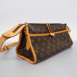 Louis Vuitton Shoulder Bag Monogram Popincouron M40008 Brown Ladies