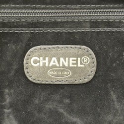 Chanel Vanity Bag Caviar Skin Black Women's