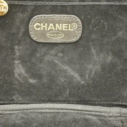 Chanel Vanity Bag Caviar Skin Black Women's