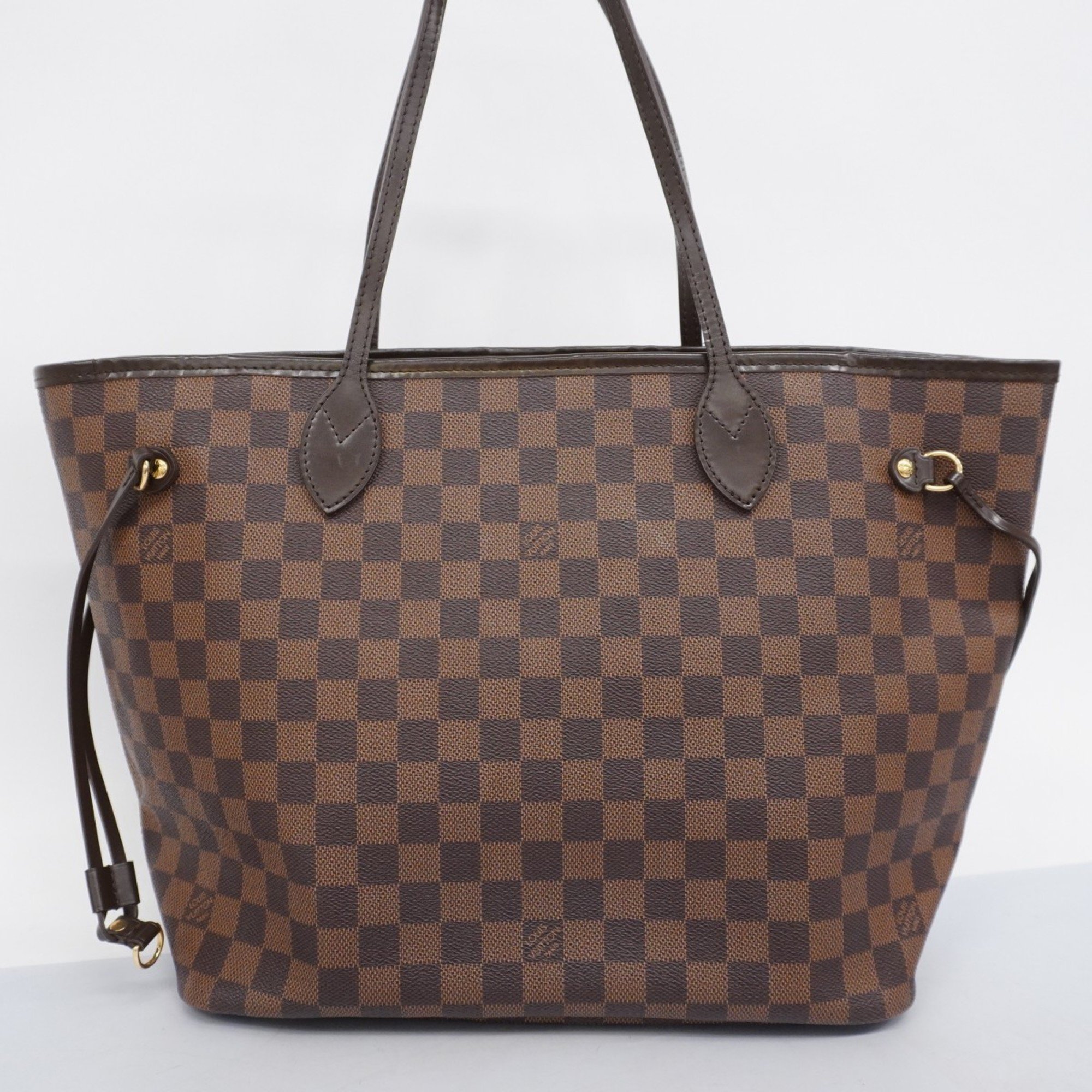 Louis Vuitton Tote Bag Damier Neverfull MM N51105 Ebene Women's