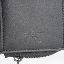 Louis Vuitton Tri-fold Wallet Taurillon Portefeuille Pilot M82556 Noir Men's