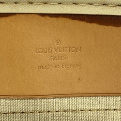 Louis Vuitton Boston Bag Monogram Alize 24H M41399 Brown Men's Women's