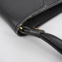 Louis Vuitton Clutch Bag Epi Pochette Serie Dragonne M52612 Noir Men's