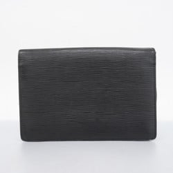 Louis Vuitton Clutch Bag Epi Pochette Serie Dragonne M52612 Noir Men's