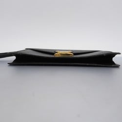 Louis Vuitton Clutch Bag Epi Pochette Serie Dragonne M52612 Noir Men's