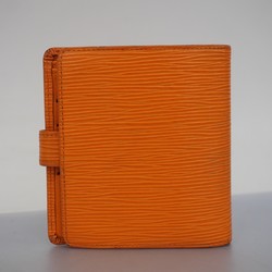 Louis Vuitton Wallet Epi Portobier M6355H Mandarin Ladies