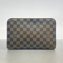 Louis Vuitton Clutch Bag Damier Saint N51993 Ebene Men's Women's