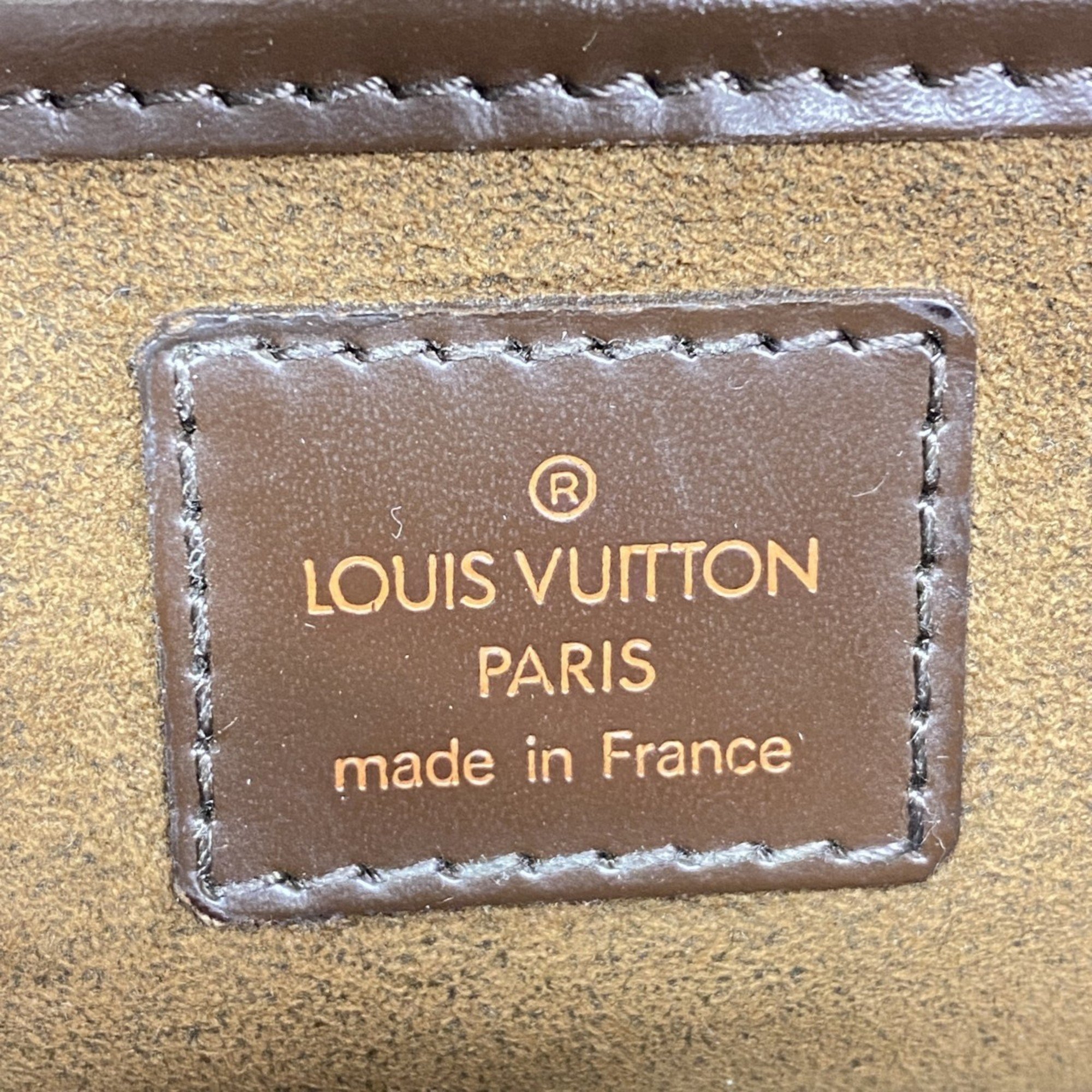 Louis Vuitton Clutch Bag Damier Saint N51993 Ebene Men's Women's