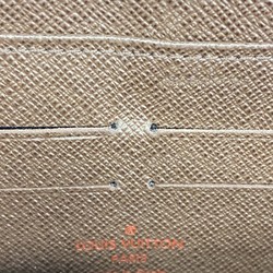 Louis Vuitton Long Wallet Damier Zippy N60015 Ebene Men's Women's