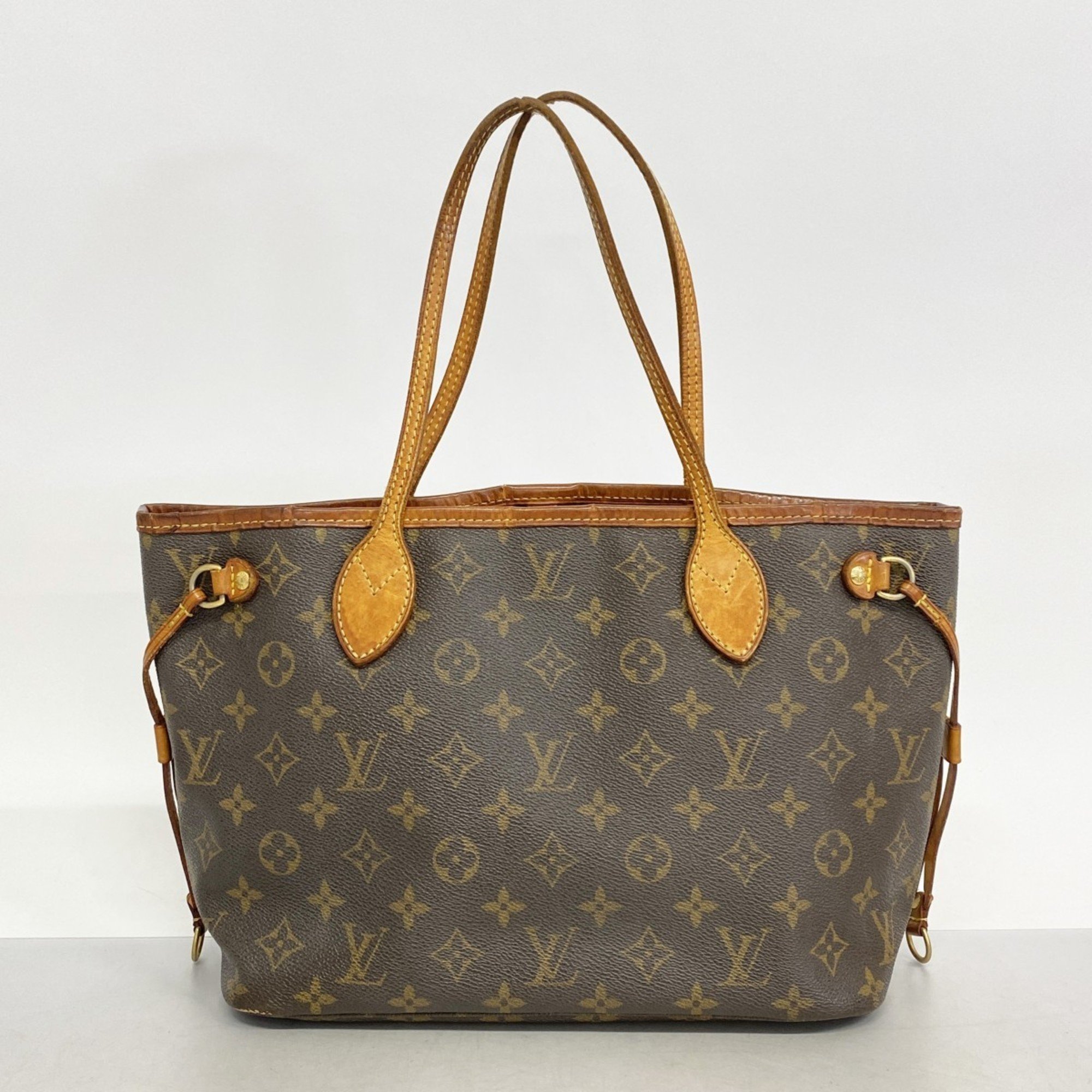 Louis Vuitton Tote Bag Monogram Neverfull PM M40155 Brown Women's