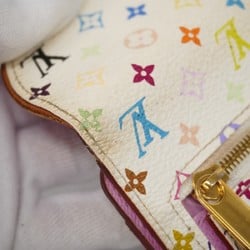 Louis Vuitton Tri-fold Long Wallet Monogram Multicolor Portefeuille Eugenie M93736 Bron Rich Ladies