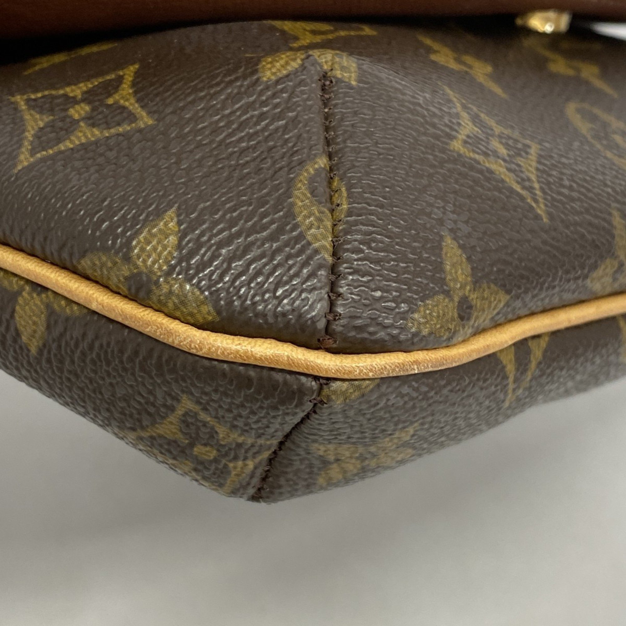 Louis Vuitton Shoulder Bag Monogram Musette Tango Long Strap M51388 Brown Women's