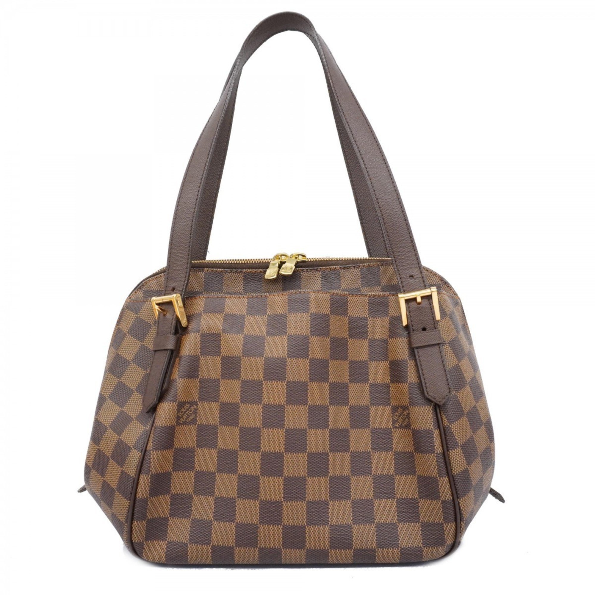 Louis Vuitton Tote Bag Damier Belem MM N51174 Ebene Women's