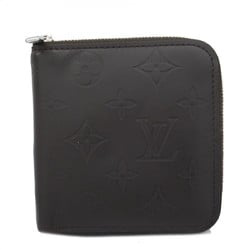 Louis Vuitton Wallet Monogram Glace Leather Porte Monnaie Bi-zip M66510 Cafe Women's