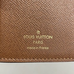 Louis Vuitton Tri-fold Wallet Monogram Portefeuille Victorine M62472 Brown Women's