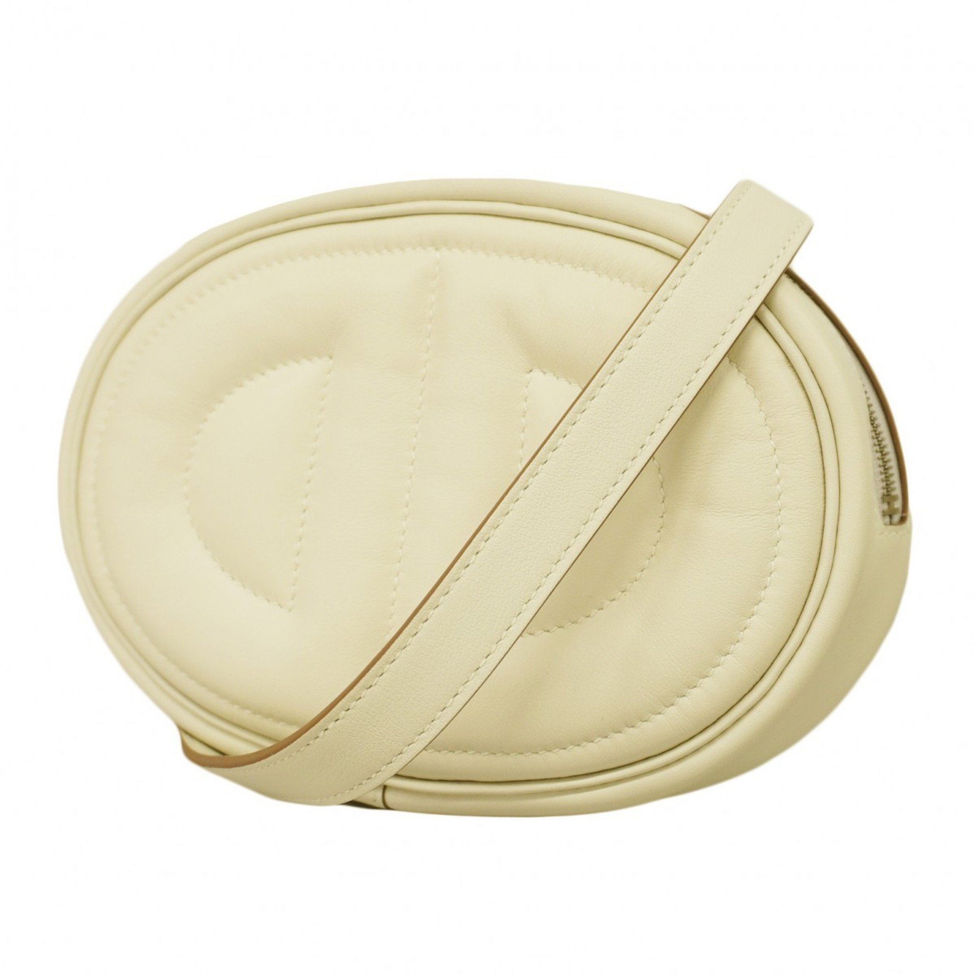 Hermes Waist Bag In the Loop Verso Swift Mushroom B Engraved Ladies