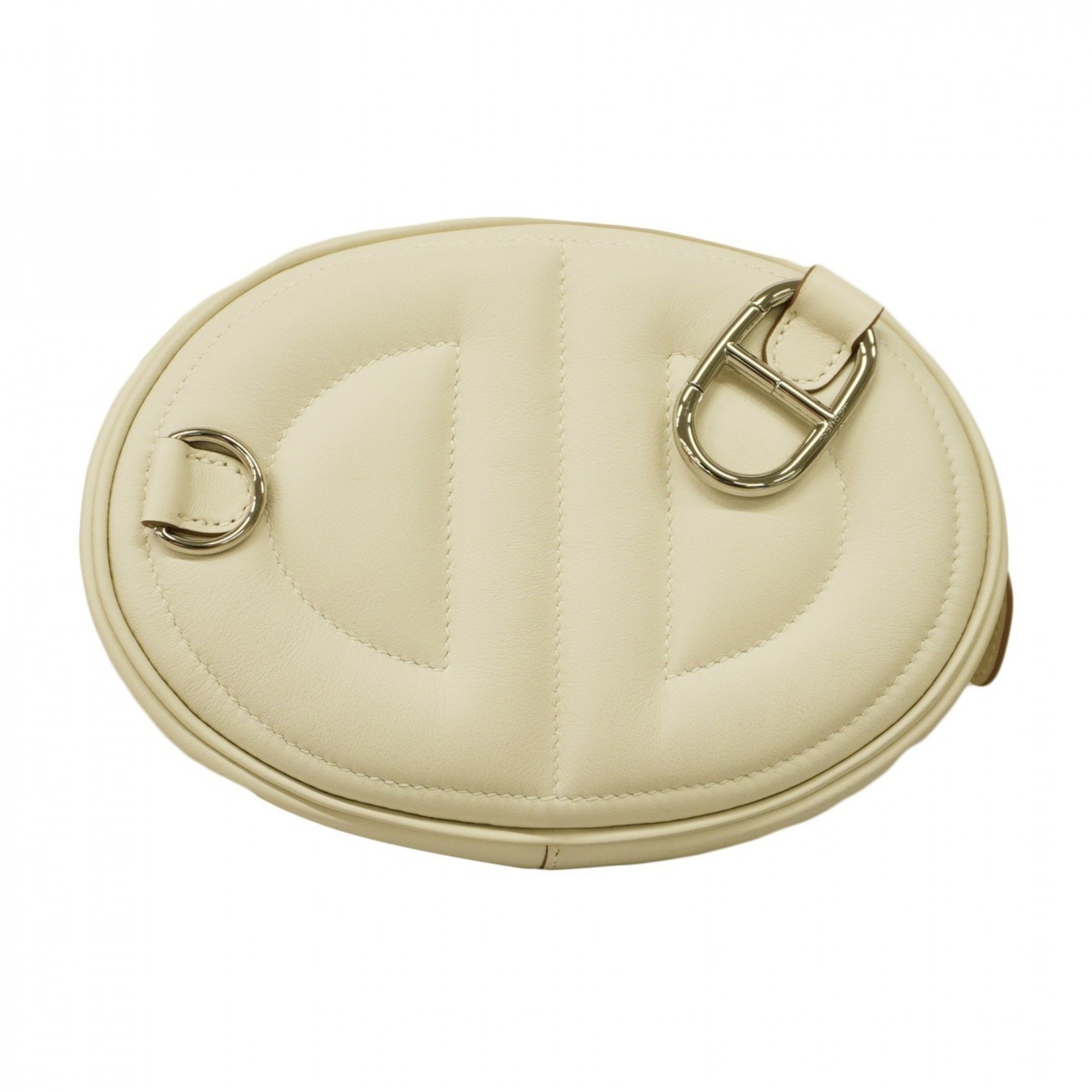 Hermes Waist Bag In the Loop Verso Swift Mushroom B Engraved Ladies