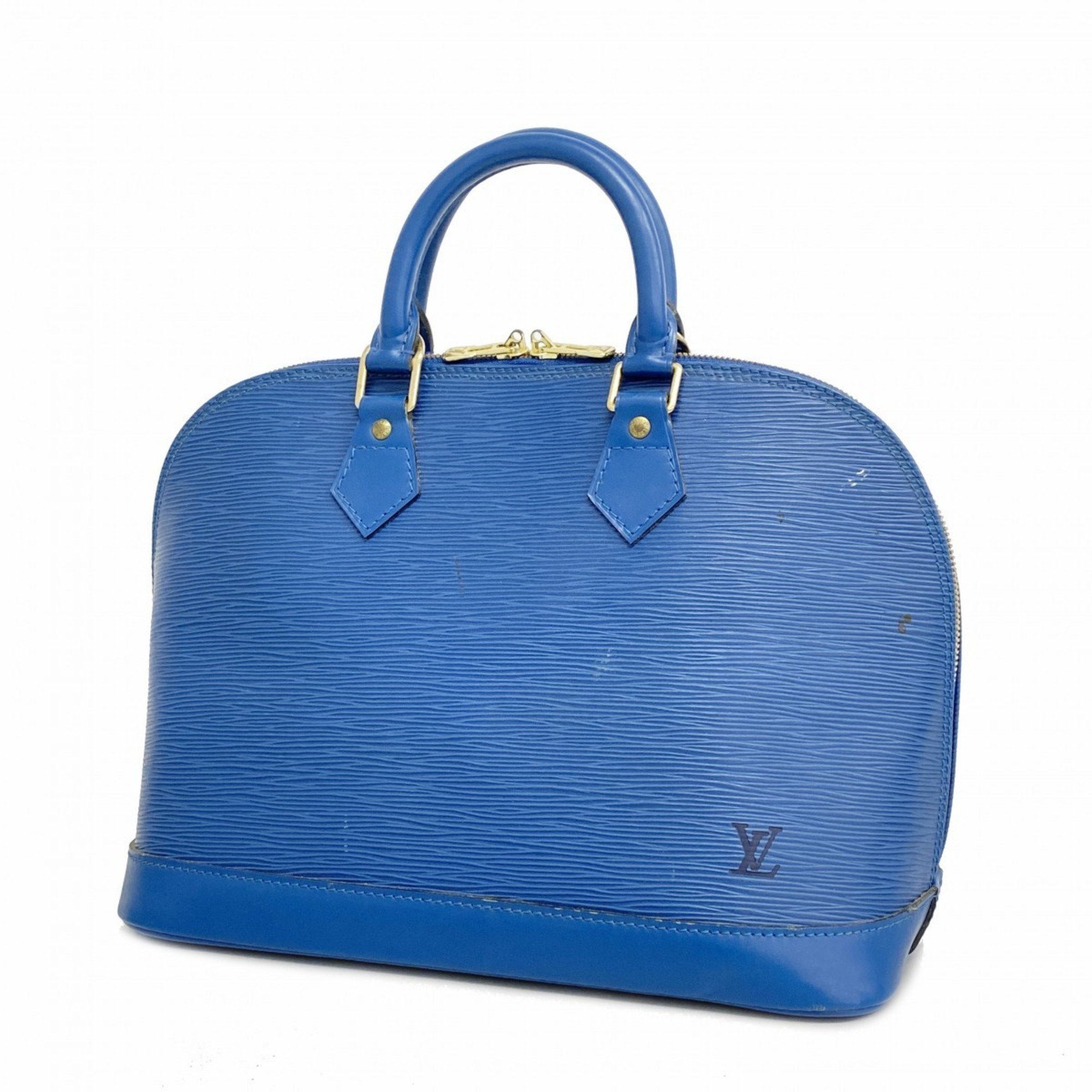 Louis Vuitton Handbag Epi Alma M52145 Toledo Blue Ladies