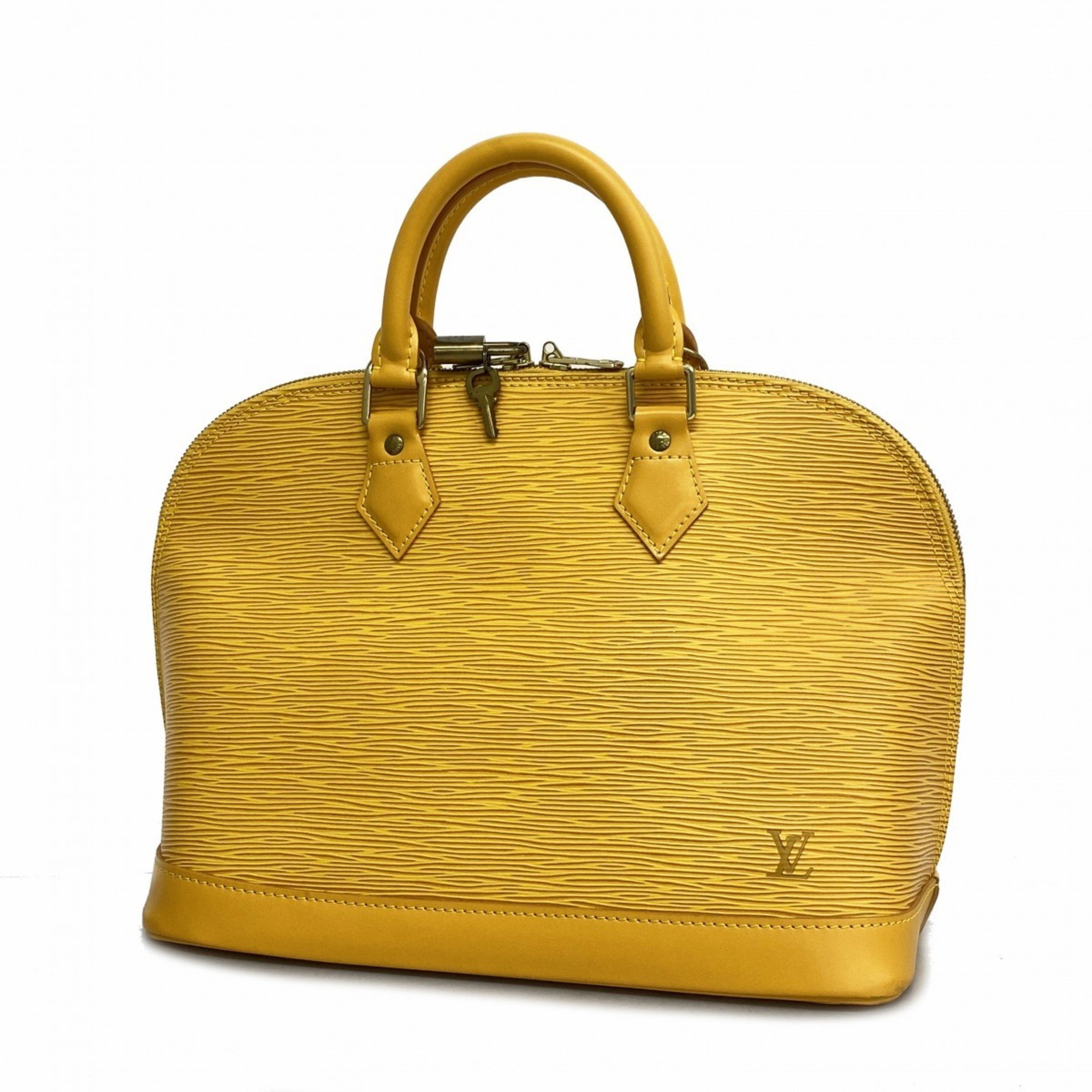 Louis Vuitton Handbag Epi Alma M52149 Tassili Yellow Ladies