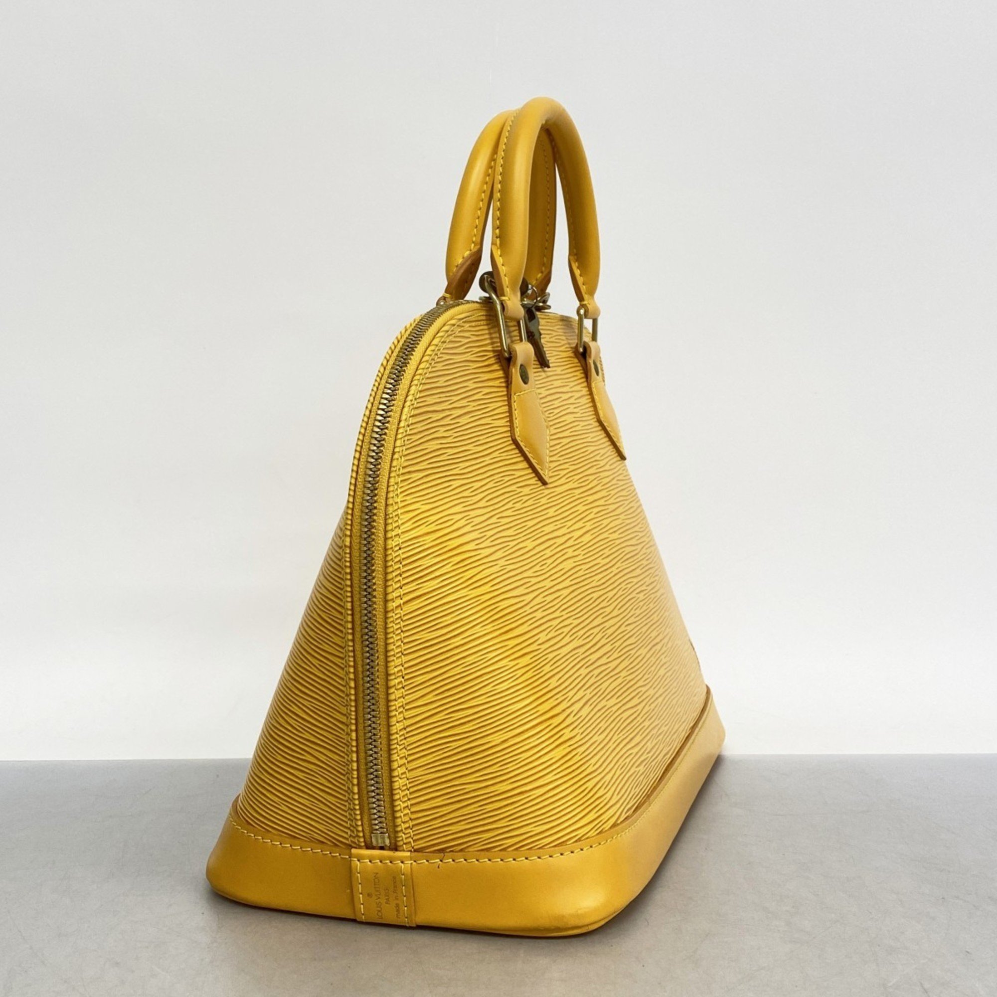 Louis Vuitton Handbag Epi Alma M52149 Tassili Yellow Ladies