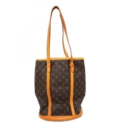 Louis Vuitton Tote Bag Monogram Bucket GM M42236 Brown Women's