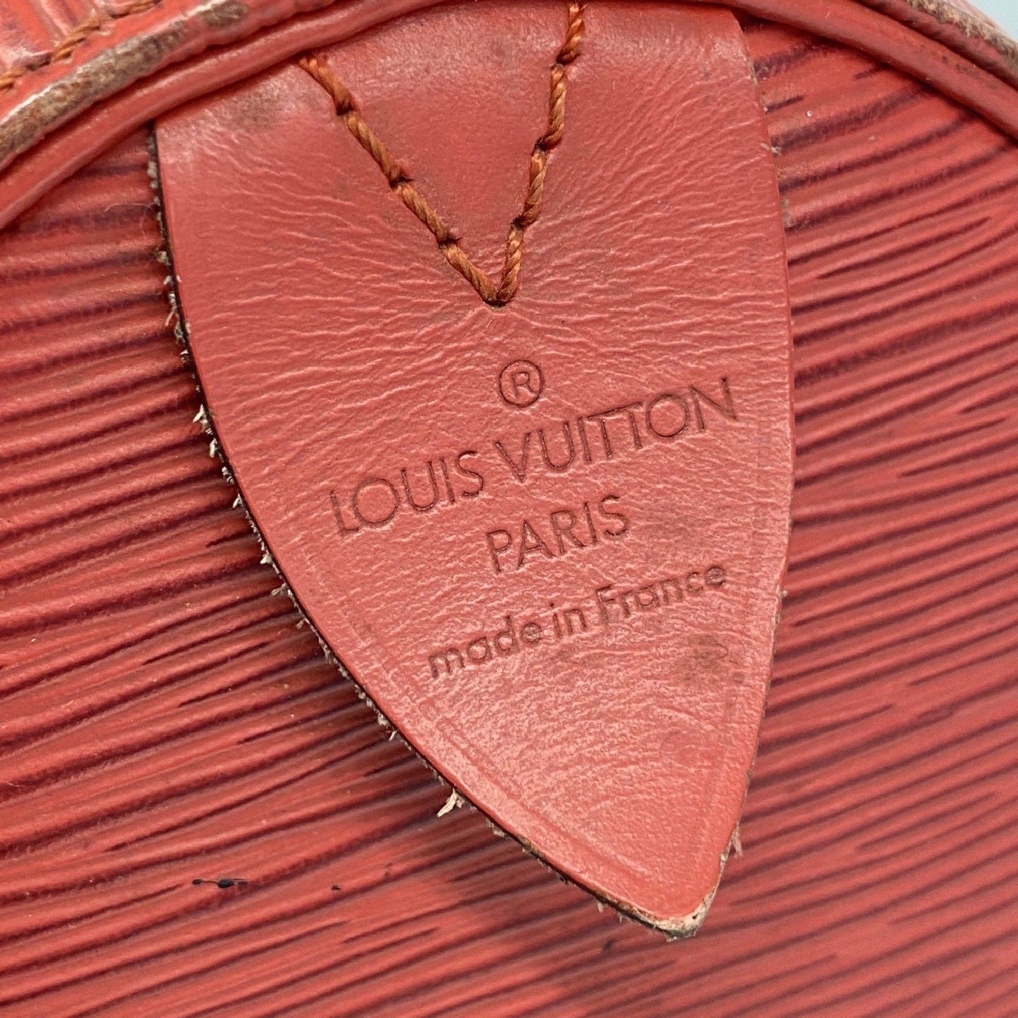 Louis Vuitton Handbag Epi Speedy 25 M43017 Castilian Red Ladies