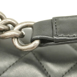 Chanel Shoulder Bag Boy Lambskin Black Ladies