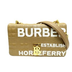 BURBERRY TB Quilted Small Roller Bag Shoulder Women's Beige