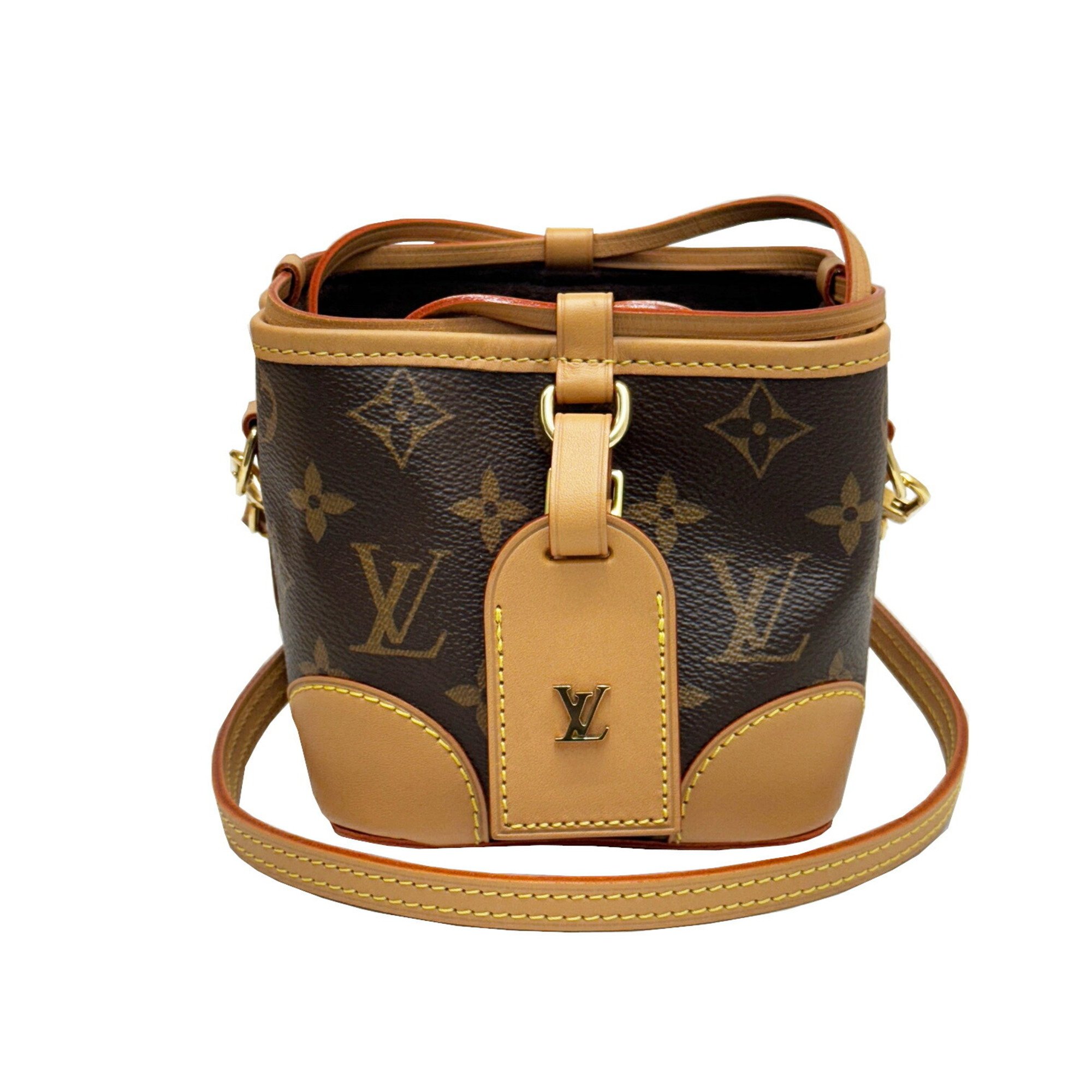 LOUIS VUITTON Louis Vuitton Noepers Monogram Shoulder Bag M57099 SP3260 Brown Women's