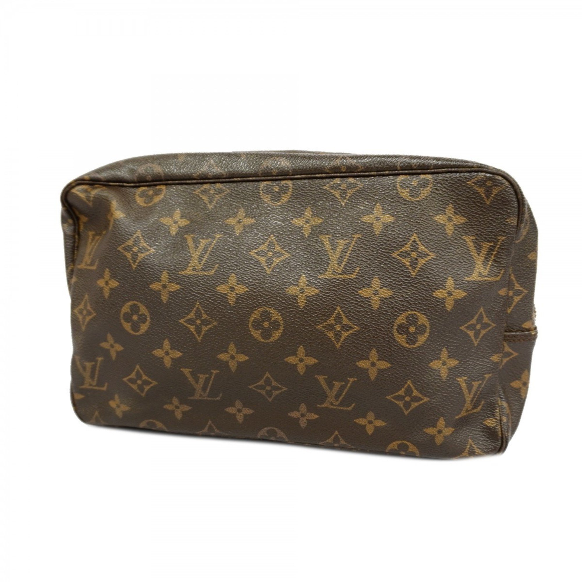 Louis Vuitton Pouch Monogram True Toilet 28 M47522 Brown Ladies