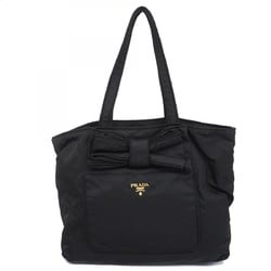 Prada tote bag nylon black women's