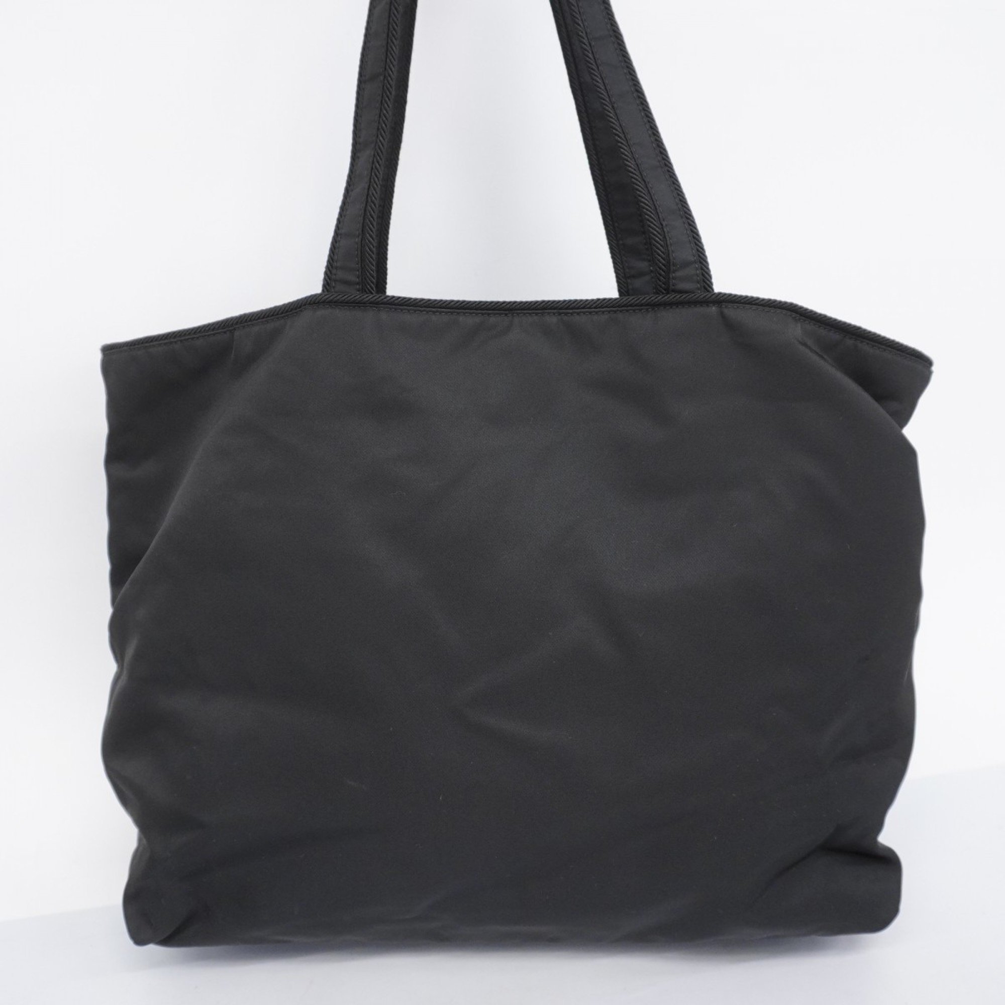 Prada tote bag nylon black women's