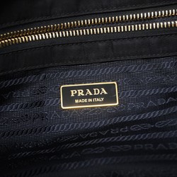 Prada tote bag nylon black women's