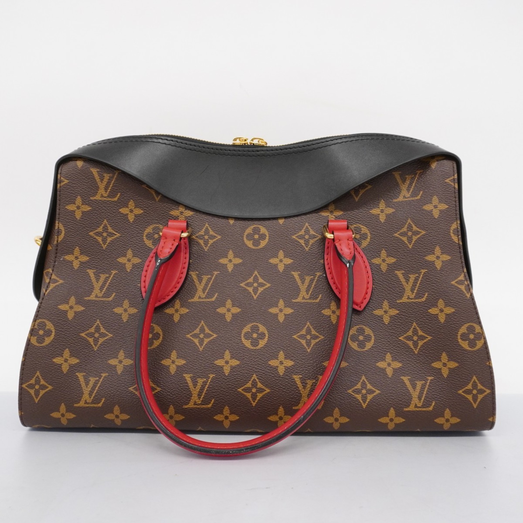 Louis Vuitton Handbag Monogram Tuileries Tote M41454 Brown Ladies