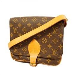 Louis Vuitton Shoulder Bag Monogram Cartesier MM M51253 Brown Women's