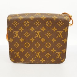 Louis Vuitton Shoulder Bag Monogram Cartesier MM M51253 Brown Women's