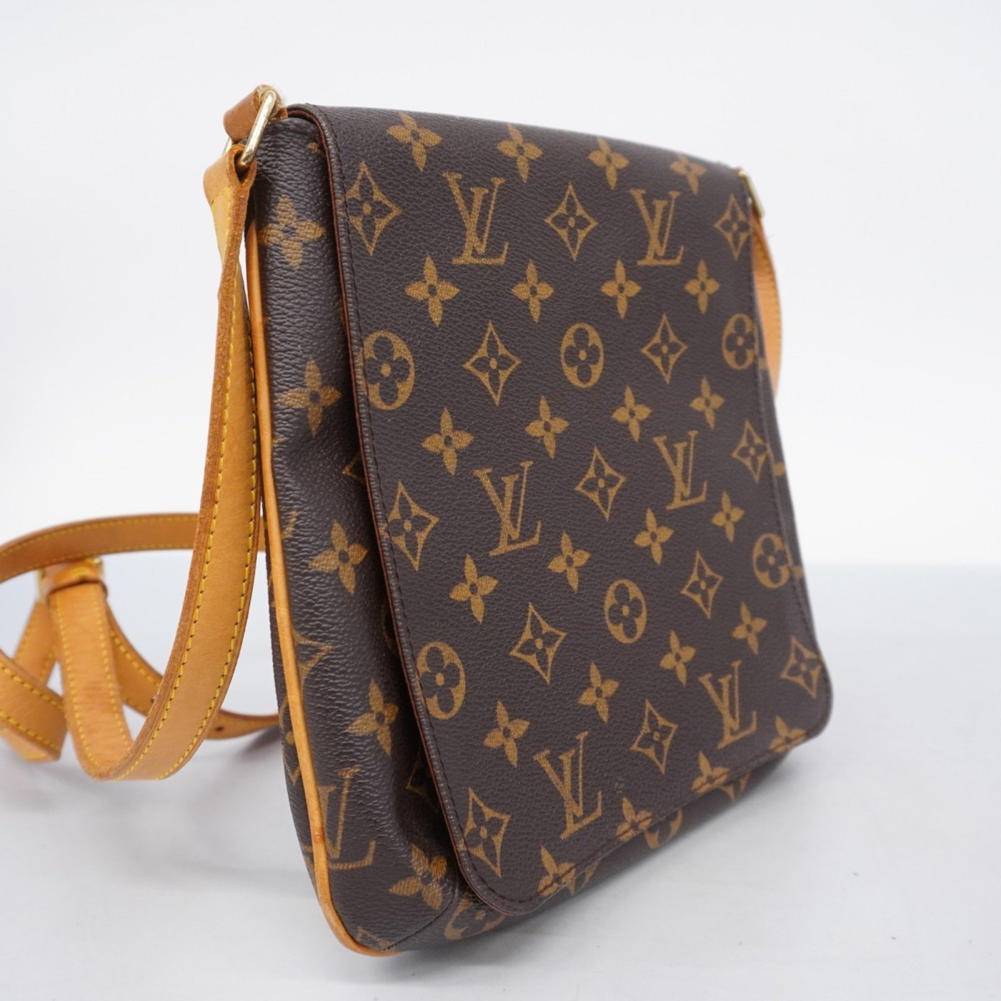 Louis Vuitton Shoulder Bag Monogram Musette Salsa M51387 Brown Ladies