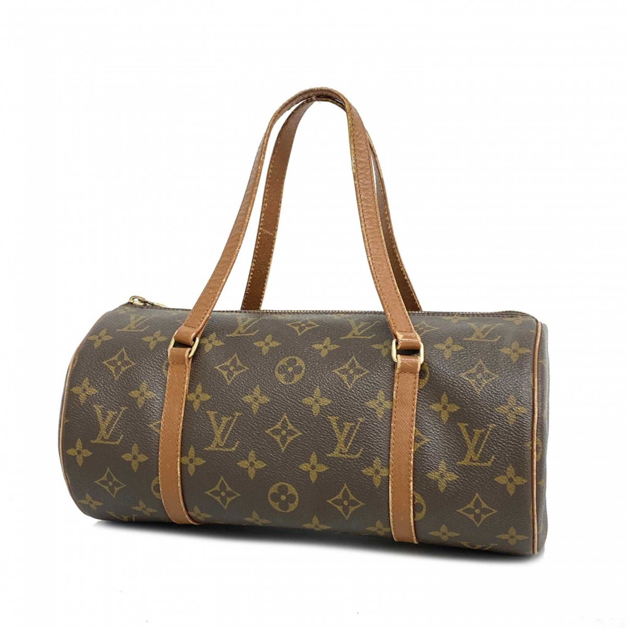 Louis Vuitton handbag Monogram Papillon 30 M51385 Brown ladies