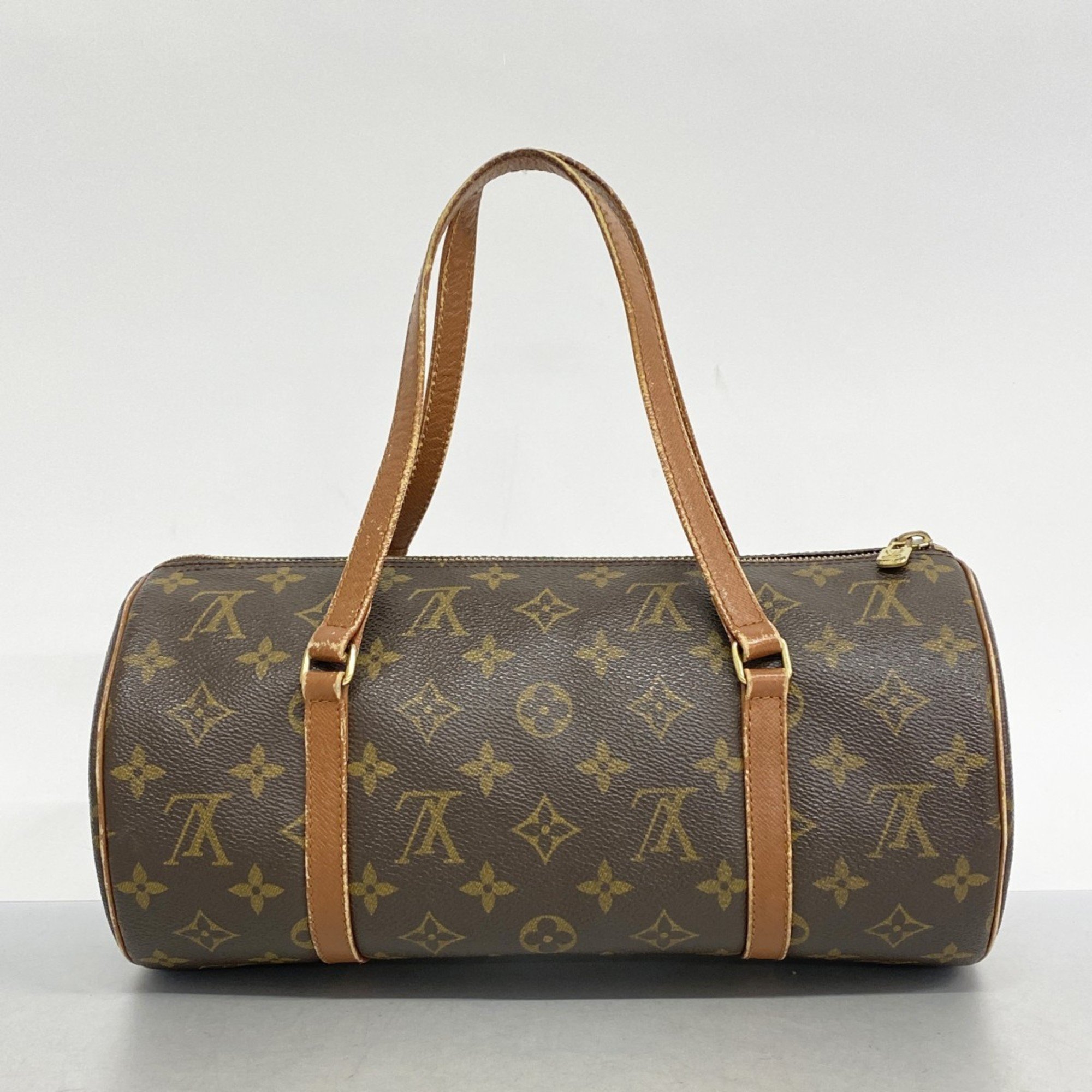 Louis Vuitton handbag Monogram Papillon 30 M51385 Brown ladies