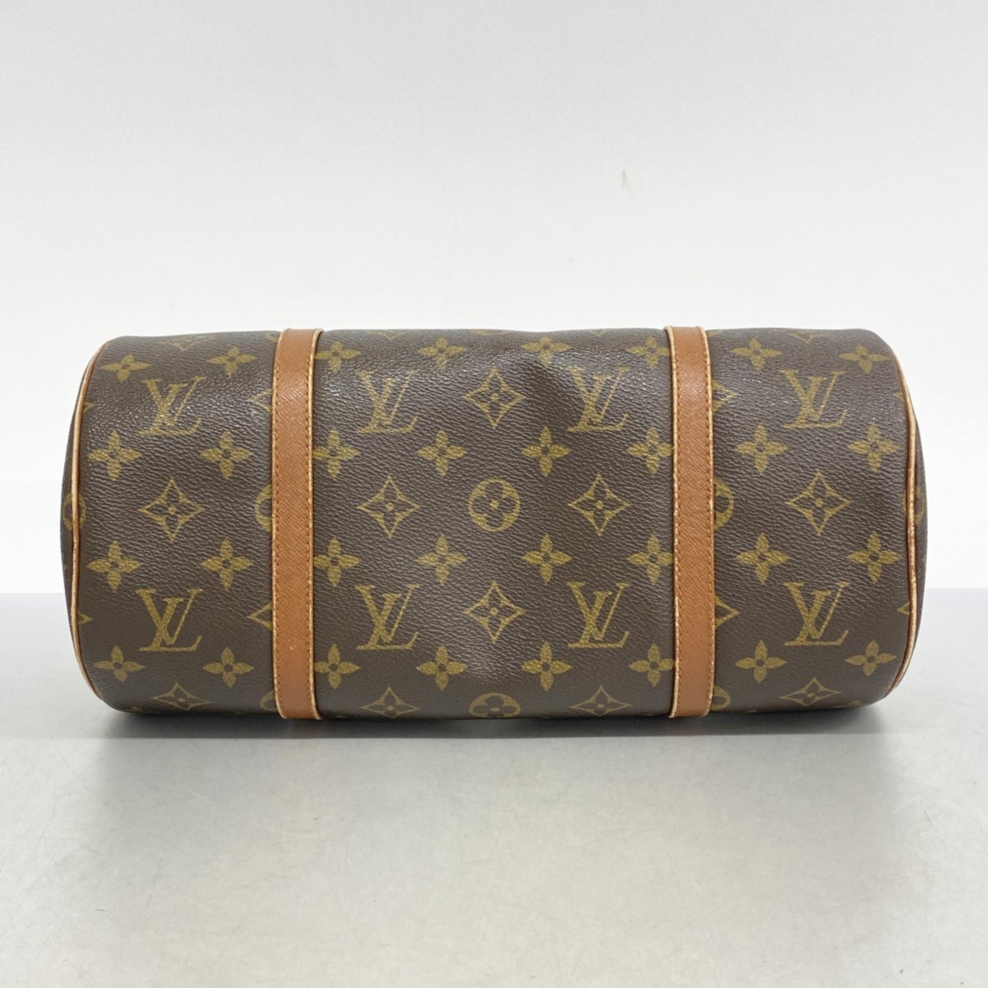 Louis Vuitton handbag Monogram Papillon 30 M51385 Brown ladies