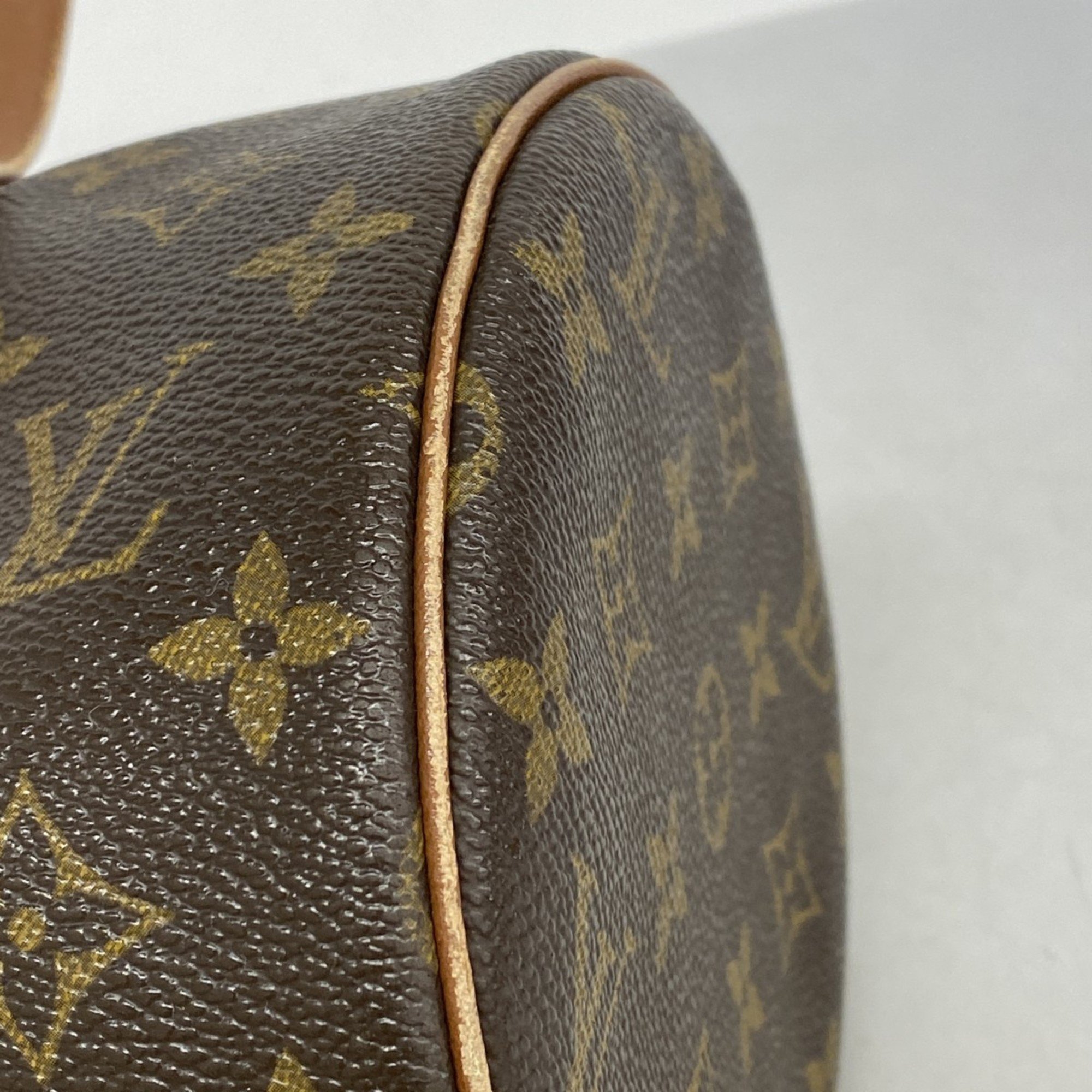 Louis Vuitton handbag Monogram Papillon 30 M51385 Brown ladies