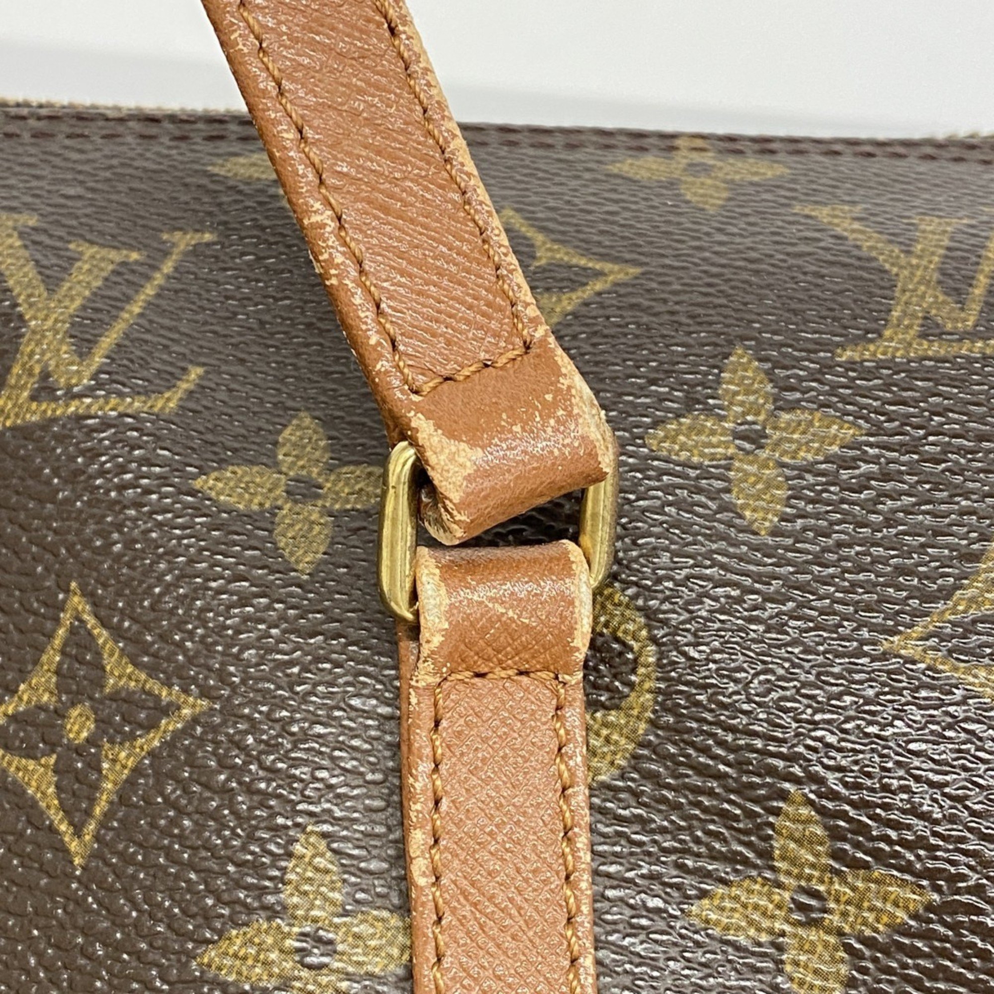 Louis Vuitton handbag Monogram Papillon 30 M51385 Brown ladies