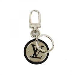 Louis Vuitton Keychain LV Circle M67362 Silver Black Men's