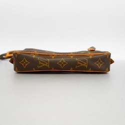 Louis Vuitton Shoulder Bag Monogram Pochette Marly Bandouliere M51828 Brown Women's