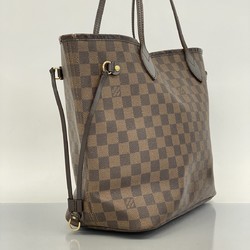 Louis Vuitton Tote Bag Damier Neverfull MM N51105 Ebene Women's