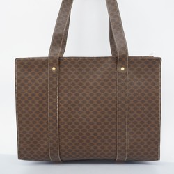 Celine Tote Bag Macadam Brown Women's