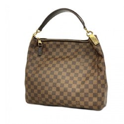 Louis Vuitton Shoulder Bag Damier Portobello PM N41184 Ebene Ladies